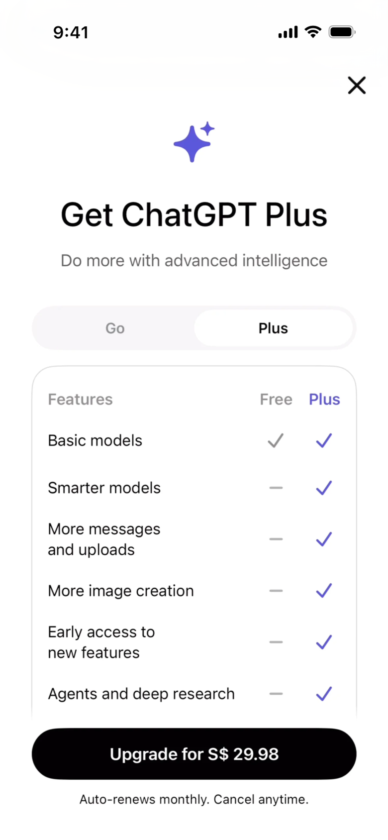 ChatGPT — Mira AI screen