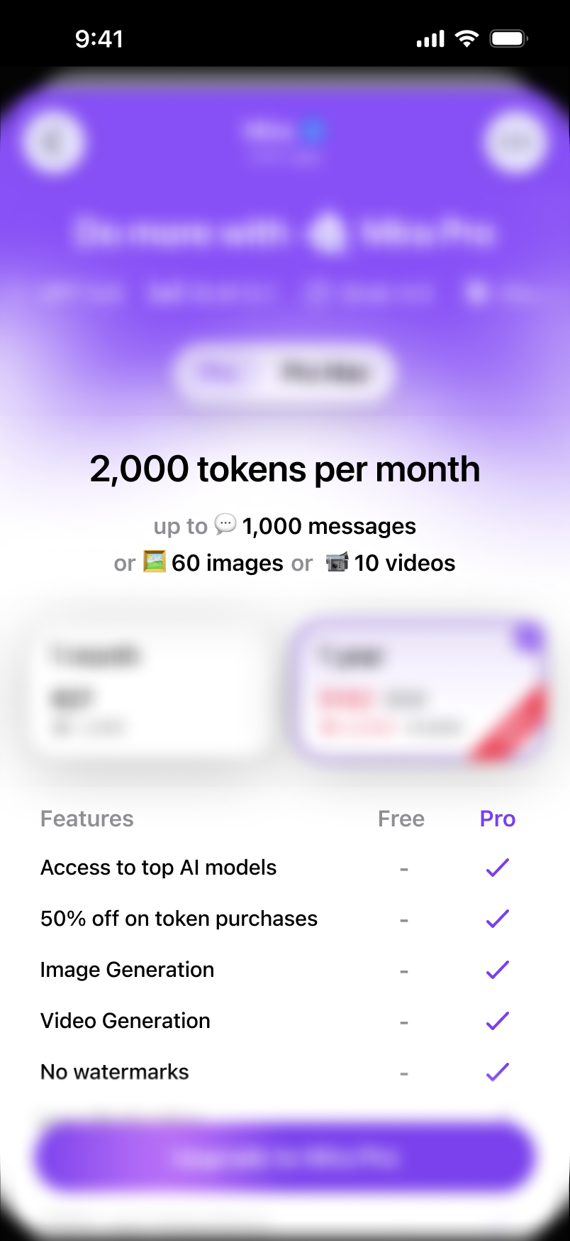 Prem2 — Mira AI screen